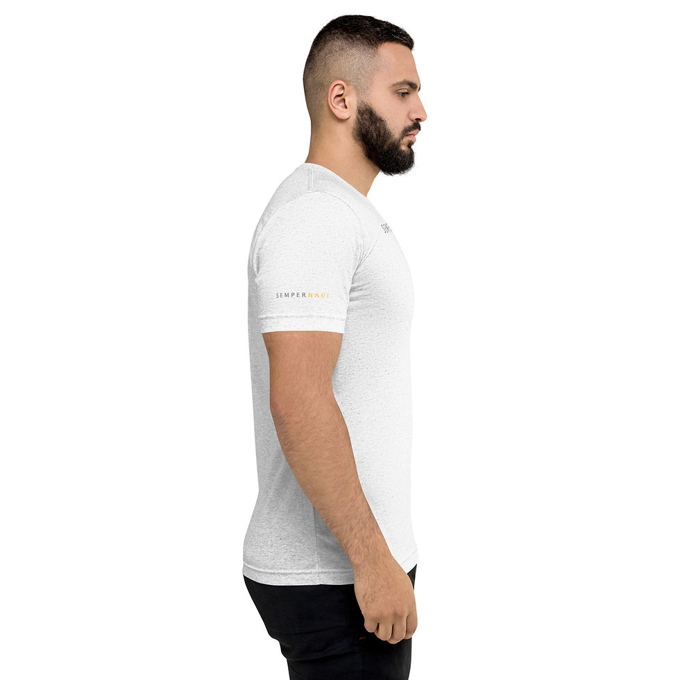 Thumbnail: SEMPERNAUT - Short sleeve t-shirt - Light Shirts - Text Large Gold