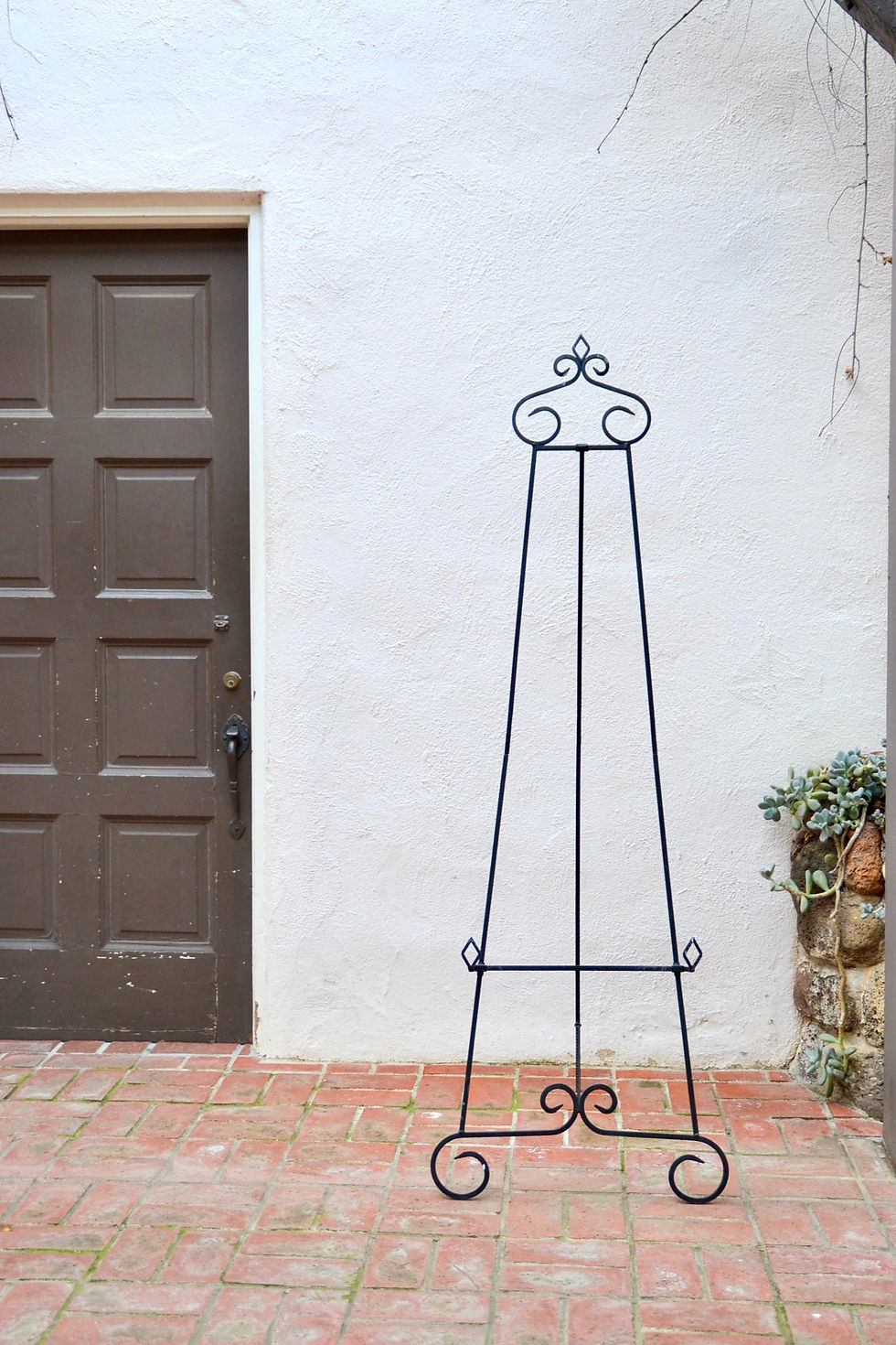 Wrought Iron Stand 1