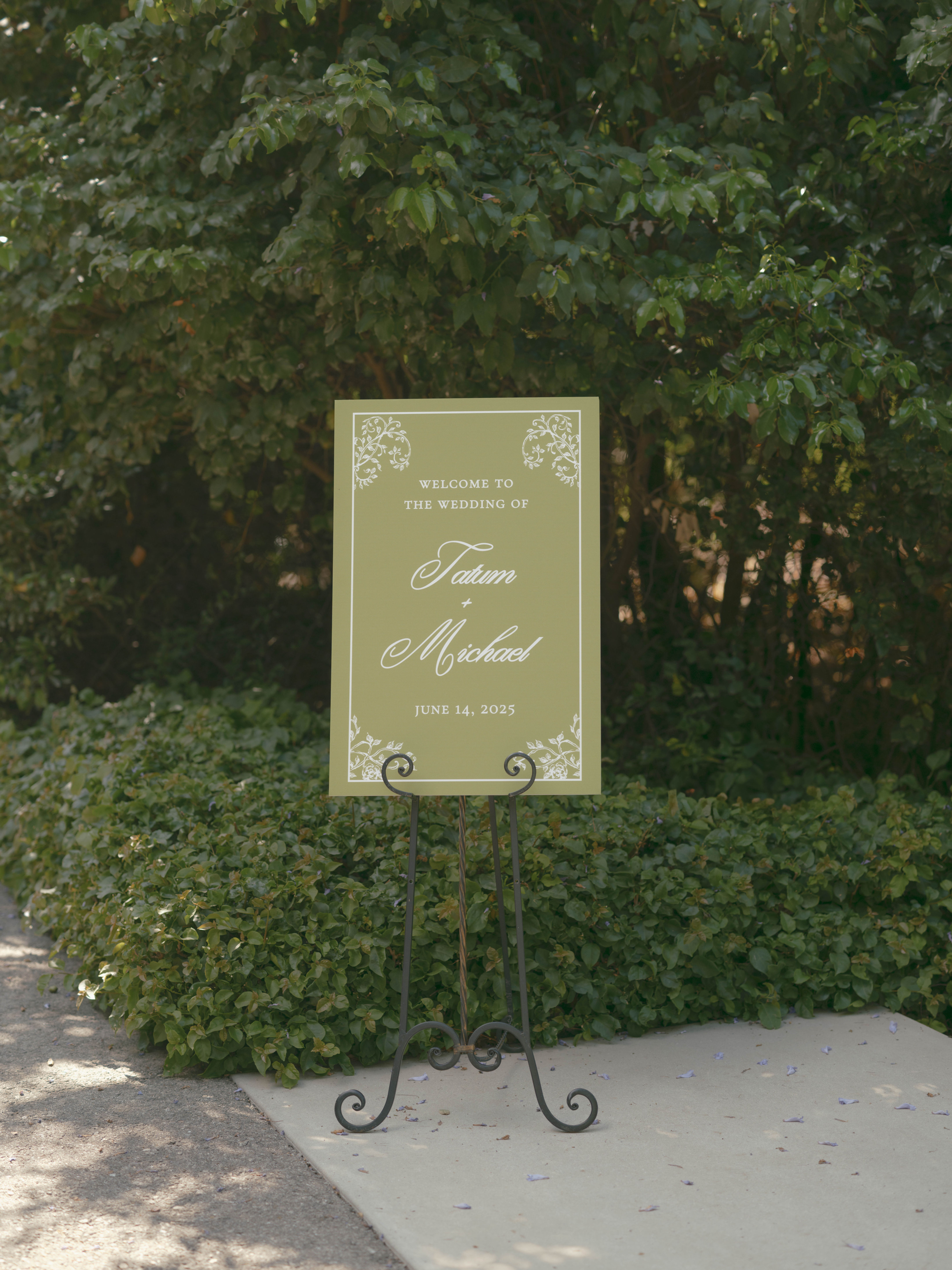 Custom Foamcore Welcome Sign