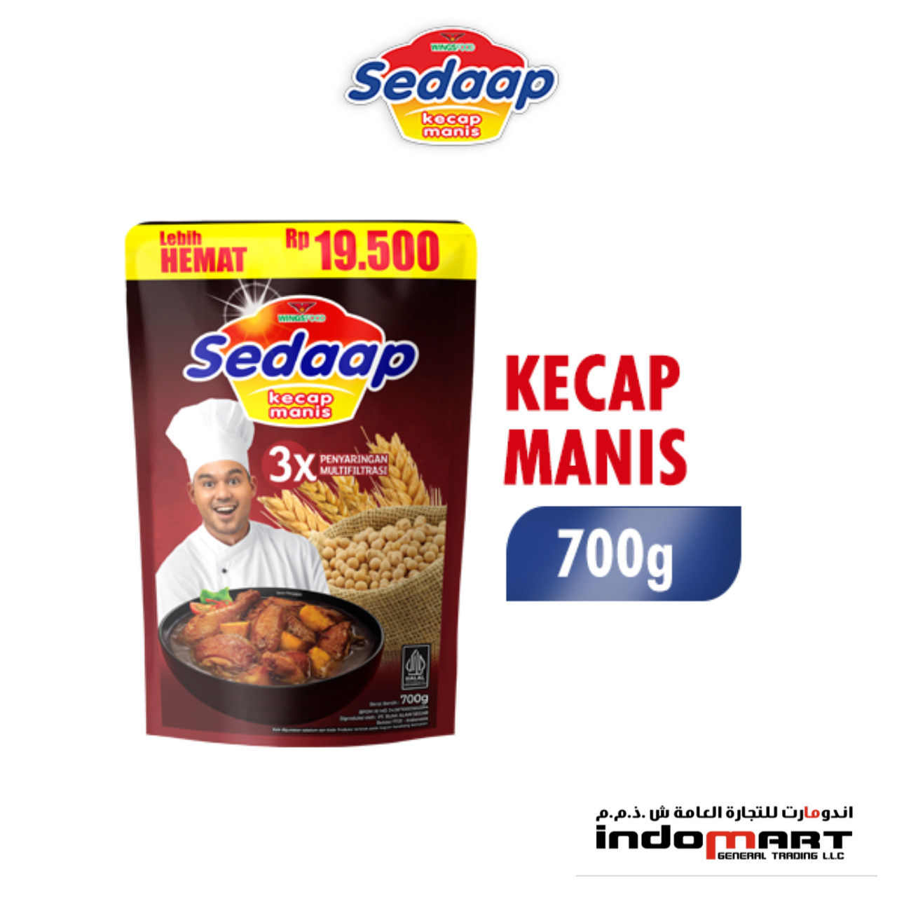 Sedaap Kecap Manis 700Gr