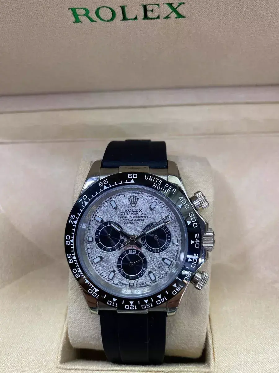 Miniatura: Relógio Rolex Daytona Meteorit Lançamento 2022 Com Caixa
