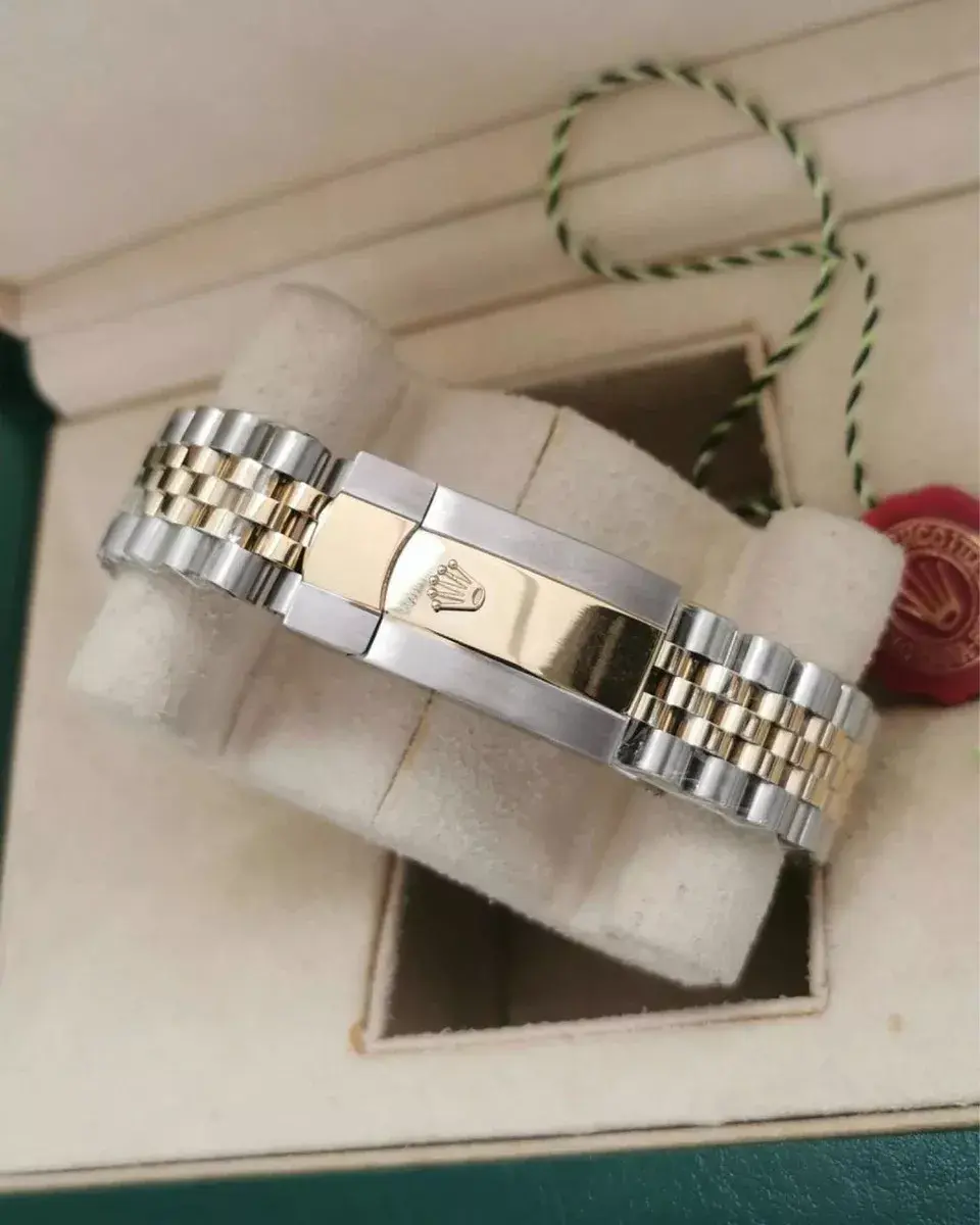 Miniatura: Relogio Feminino Rolex Datejust 36mm Misto Com Caixa