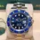 Miniatura: Relógio Rolex Submariner Misto Azul Com Caixa Manual