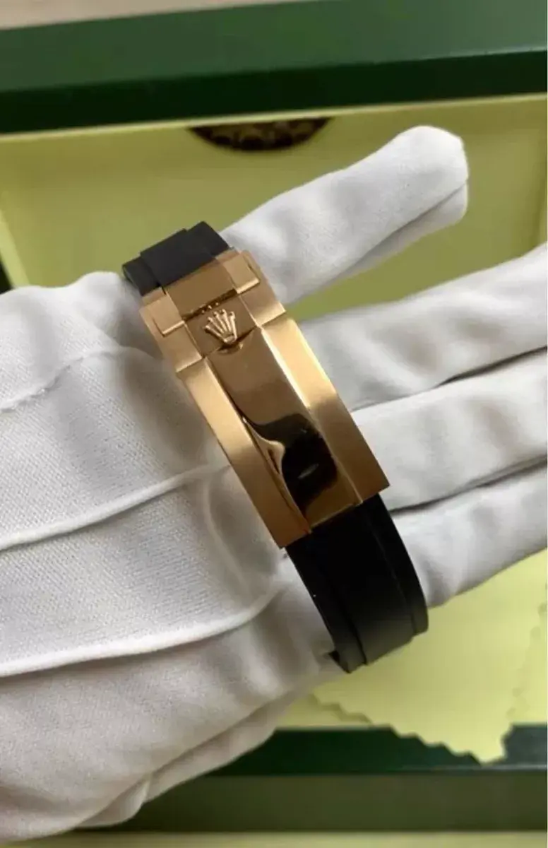 Miniatura: Relogio Rolex Masculino Yacht Master Ii Borracha Com Caixa