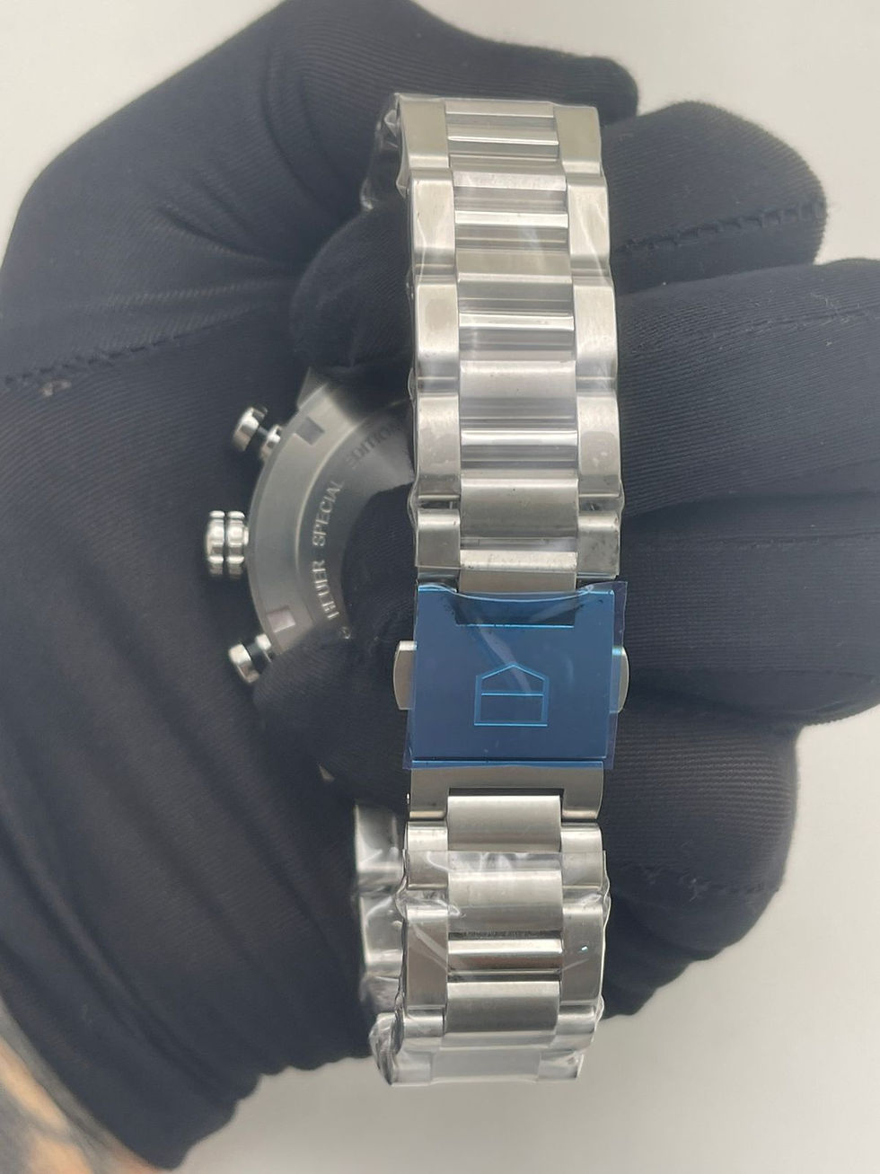 Miniatura: Relógio TAG Heuer Carrera Porsche Chronograph Azul Automático Safira Aço