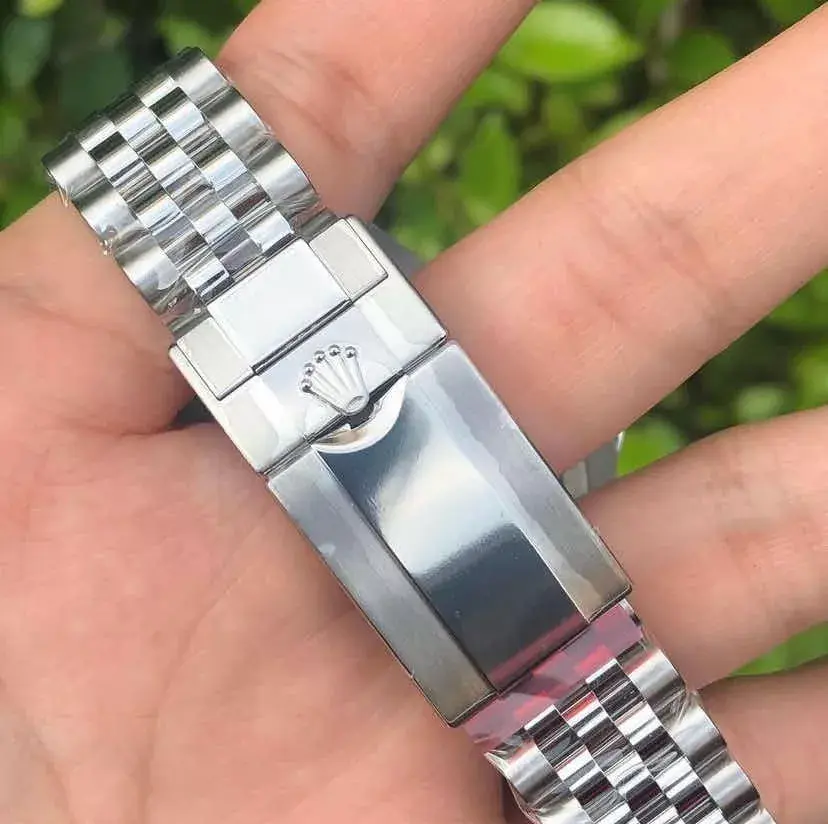 Miniatura: Relógio Rolex Gmt Master 2 Batman Pulseira Jubileu Sem Cx