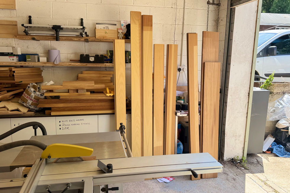 Framed Ledge & Brace Hardwood Doors