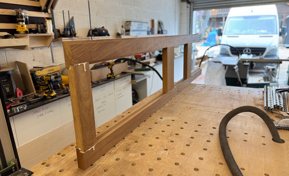 Solid Iroko Hardwood Custom French Doors