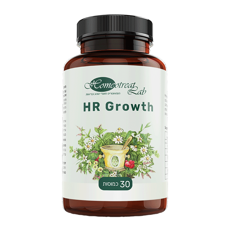 hair-loss natural treatment| HR Growth Front Label