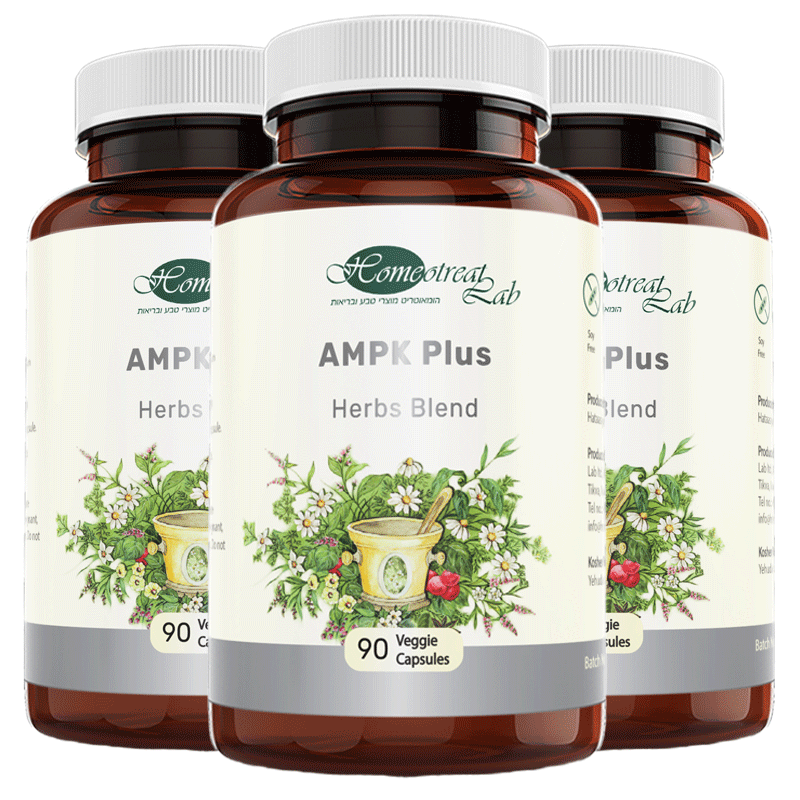 AMPK+ combines 3 proven AMPK natural ingredients