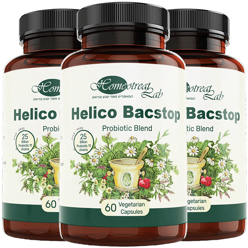 Helicobacter Pylori Natural treatment | Helico Bacstop