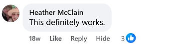 Double Black Pro review by Heather on Facebook