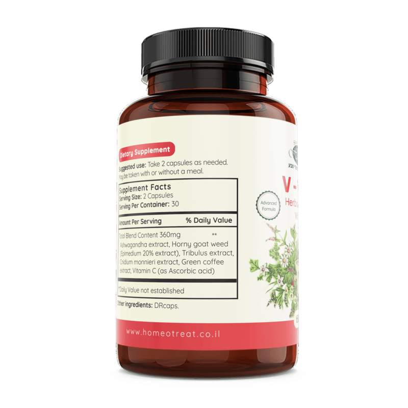 الصورة المصغرة: Highly effective libido booster vitamins | Kosher | V-Treat