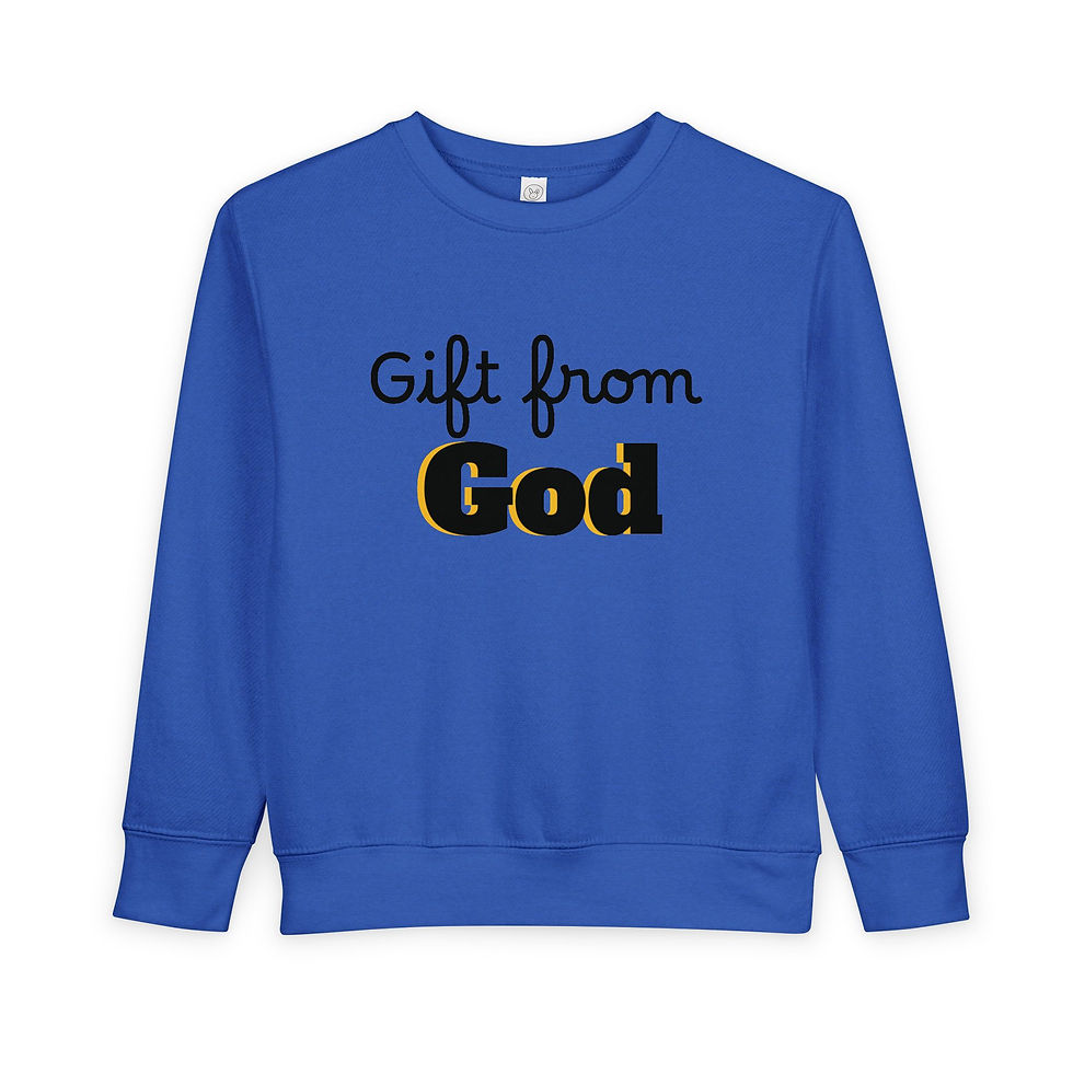 Thumbnail: Gift from God Children's Sweatshirt