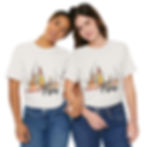 Thumbnail: Fire-Inspired Unisex Short Sleeve Tee - Ignite Your Passion