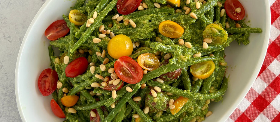 Fresh and Flavorful Green Bean Pesto Salad Recipe to Try This Summer