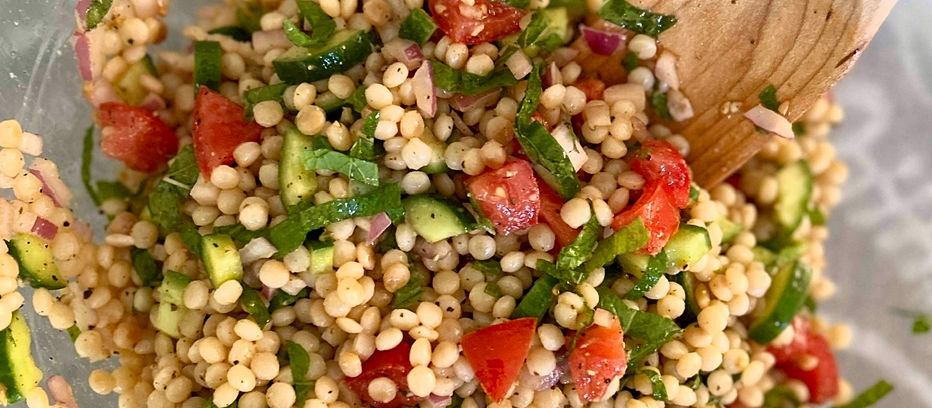 Pearled Couscous Salad