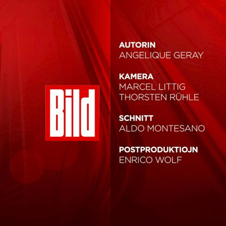 Reportage für Bild-TV