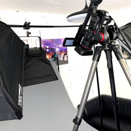 Studioproduktionen von Lehrvideos