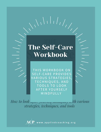 The Self-Care Workbook | Applied Coaching for
