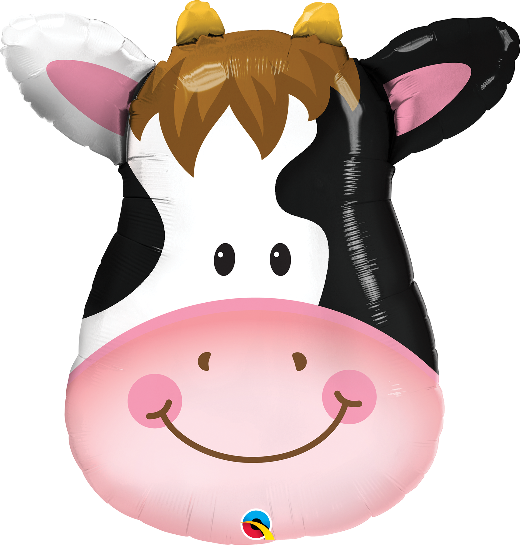 32 Inch Contented Cow Supershape Foil Balloon