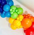 Grab and Go Organic Balloon Garland arch rainbow bright colours