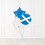 Thumbnail: 3 Foil Scottish Flag Balloon Bunch