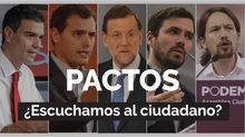 Podemos le dice NO al pacto Rivera-Sánchez