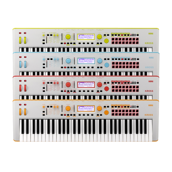 คีย์บอร์ด Korg Kross 2 Special Edition | ผ่อน0% น10เดือน I สั่ง