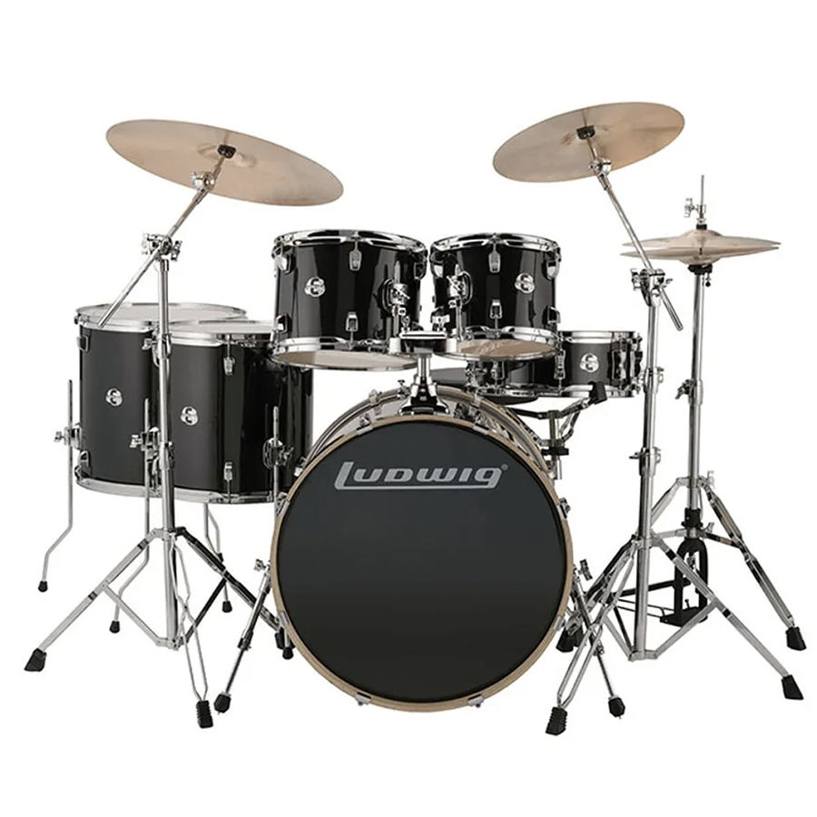 縮圖：Ludwig Element Evolution 2020 6 pcs Drumset (with Hardware & Sabian SBR pack)