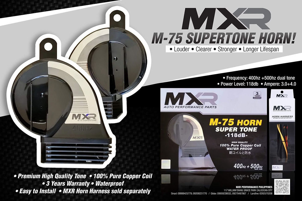 Thumbnail: MXR M-75 HORN AND HARNESS