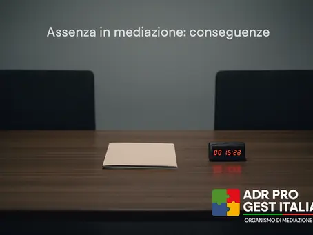 La mediazione non è una formalità: sanzioni per chi non si presenta senza giustificato motivo