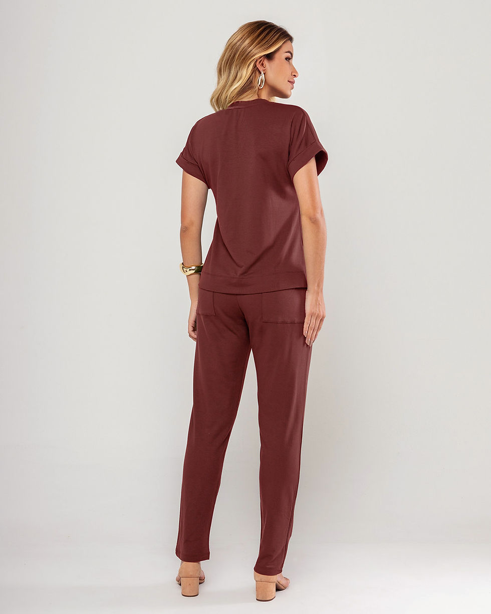Miniatura: CONJUNTO BLUSA E CALÇA MILÃO