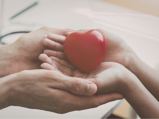 Heart in hands