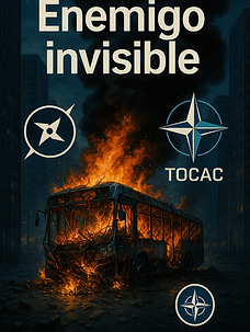 Portada novele Enemigo invisible