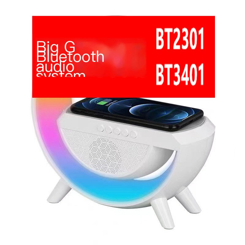 Thumbnail: BT-3401 Bluetooth Speaker with Colorful Atmosphere Light