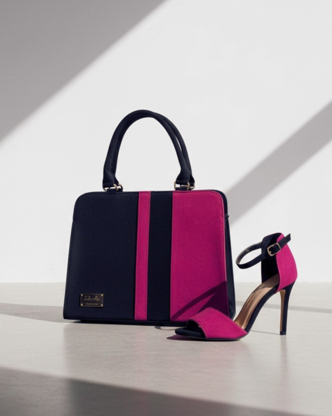 Set Sandalia Velvet Violet