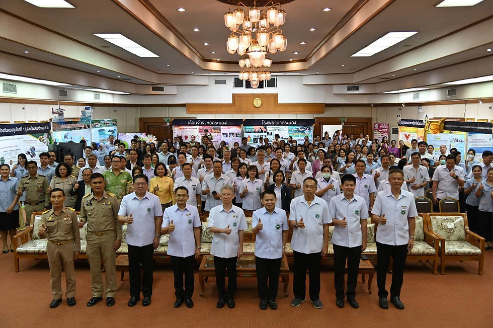 สธ. เปิดศูนย์การเรียนรู้สาธารณสุขชายแดนและทะเล จ.ระนอง 