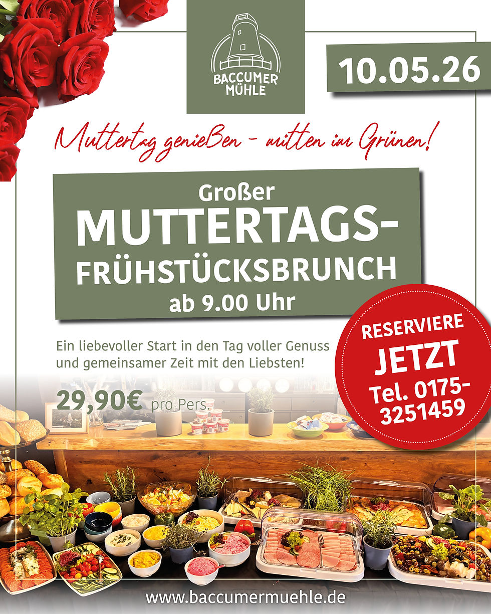 Muttertag genießen – mitten im Grünen