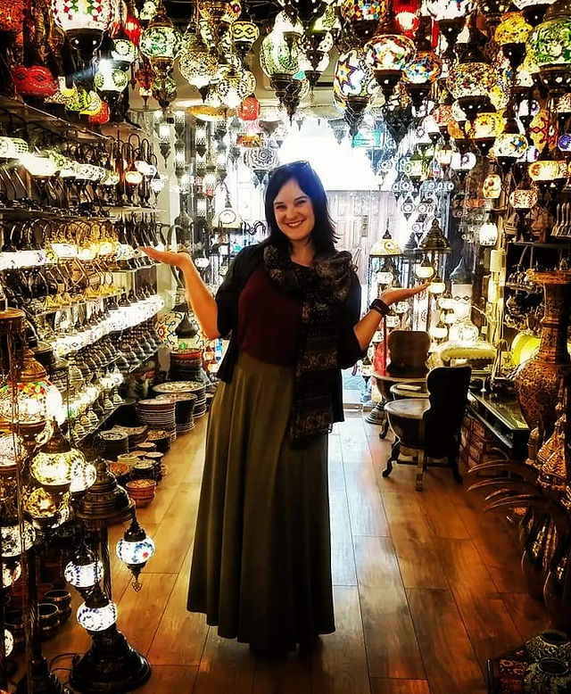 woman in market