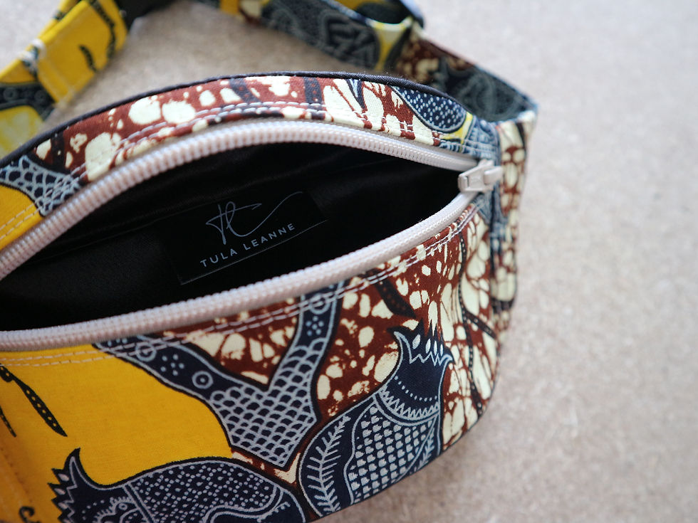 Thumbnail: 'Yellow' Print Bumbag Mini