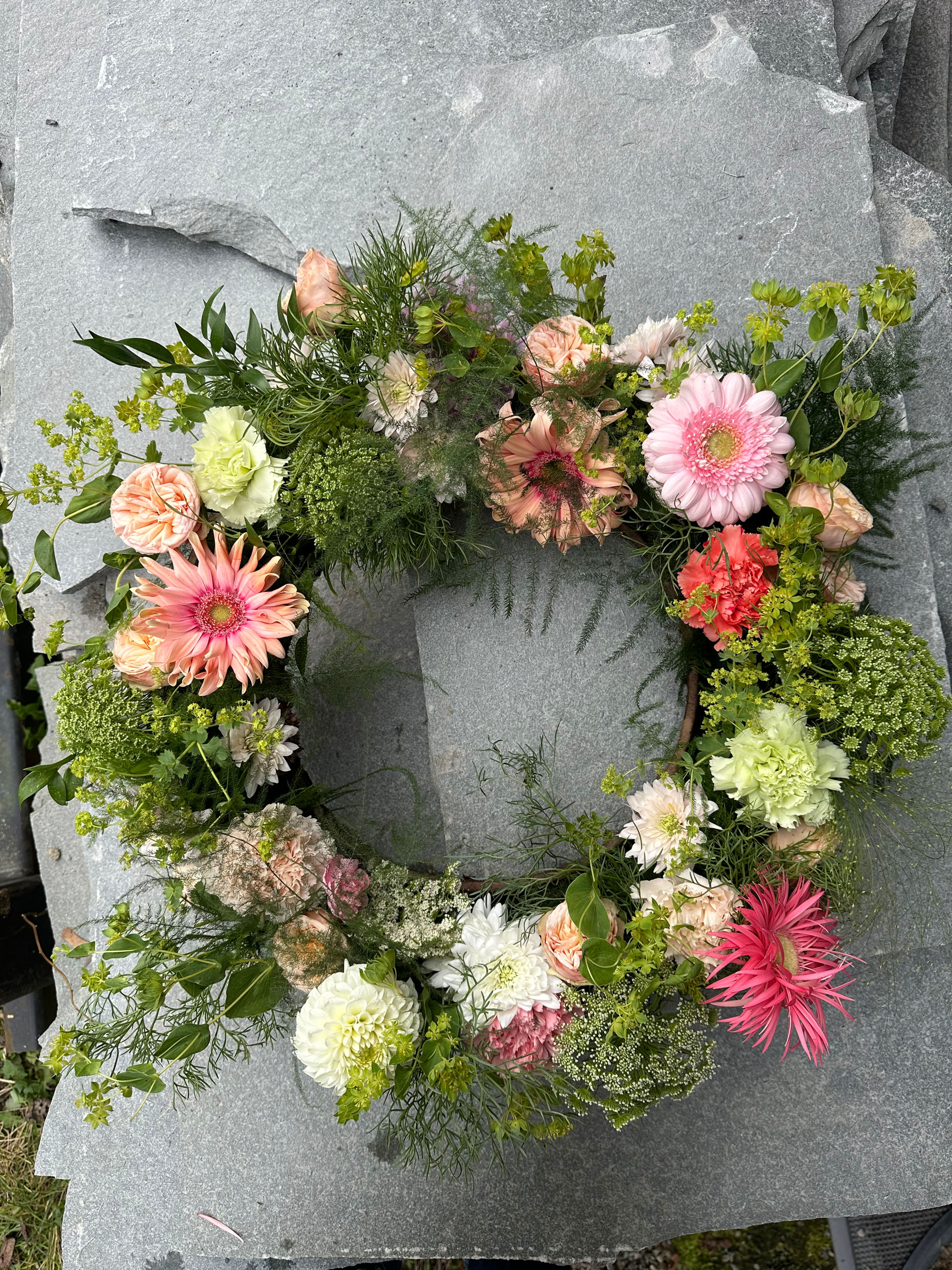 Krans til begravelse