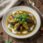Eggplant in Mustard Gravy