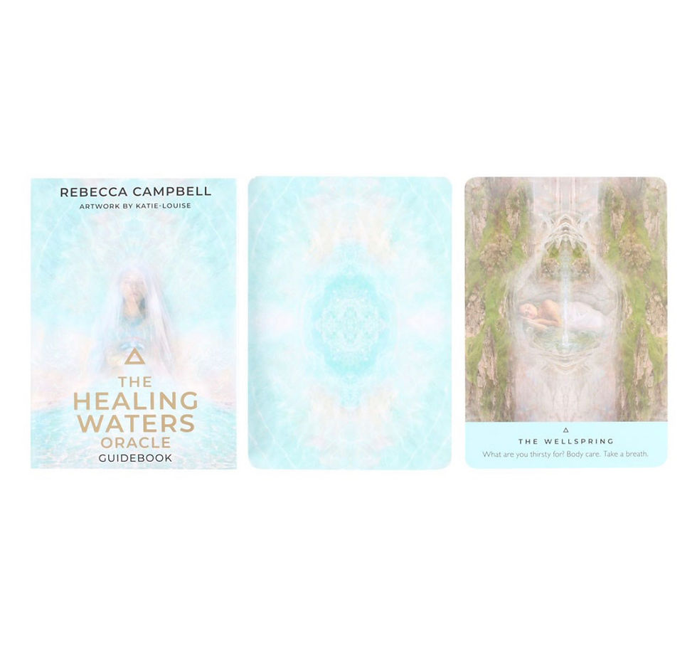 Thumbnail: The Healing Waters Oracle Card deck by Rebecca Campbell