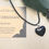 Thumbnail: Black Obsidian Heart Pendant