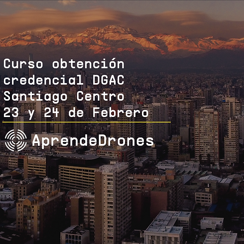 Obtención credencial DGAC Santiago Centro 23 y 24 de Febrero