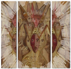 Triptych solar