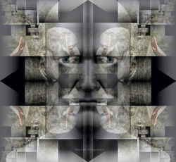 Geometrized portrait