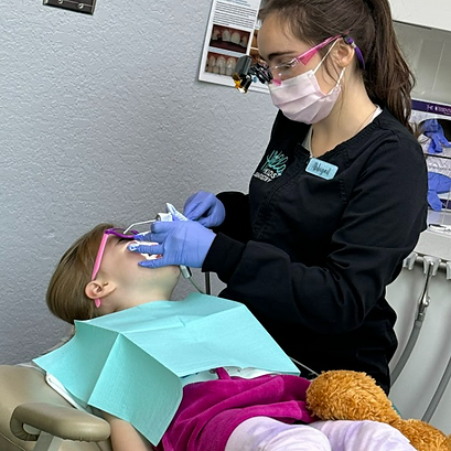Pediatric dental cleaning Bothell