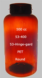 500 cc Round 53/400 PET